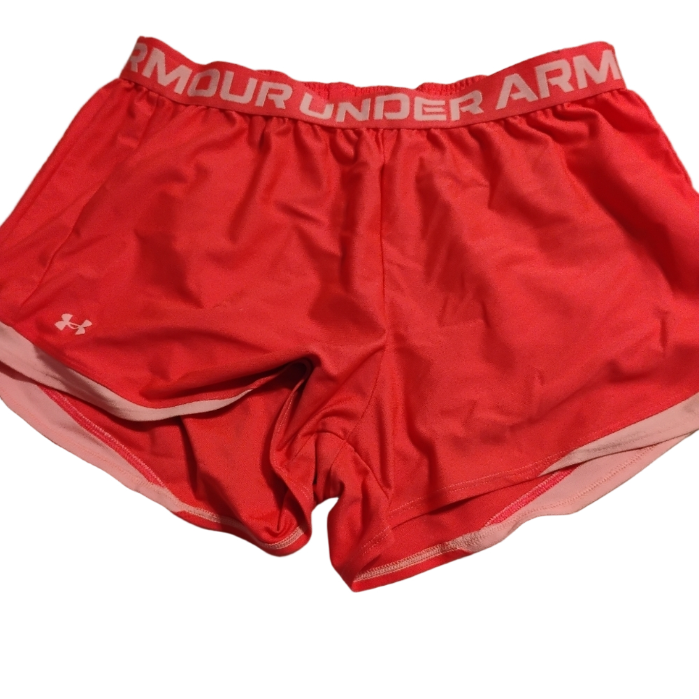 Under Armour Women's XL Vibrant Pink Athletic Active Wear Shorts